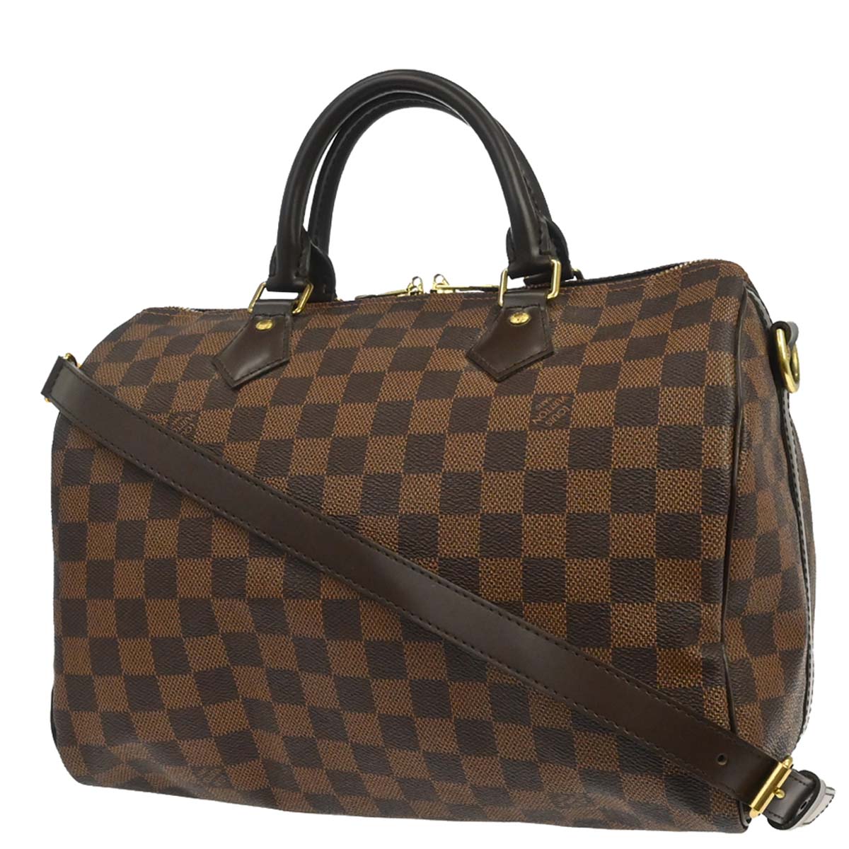 Louis Vuitton 2018 Damier Speedy Bandouliere 30 2way Shoulder Handbag N41367