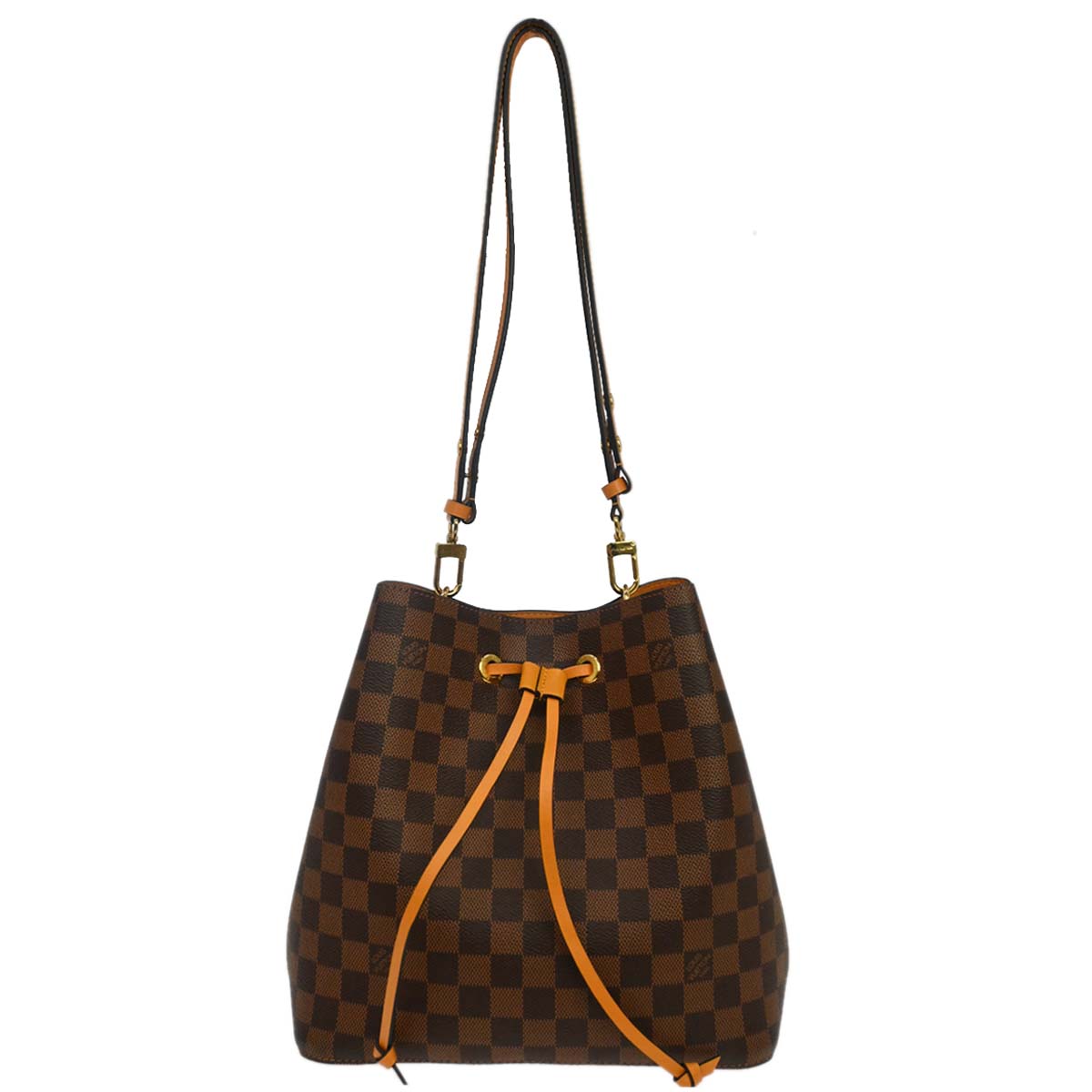 Louis Vuitton Saffron Damier Neo Noe Shoulder Bag N40213