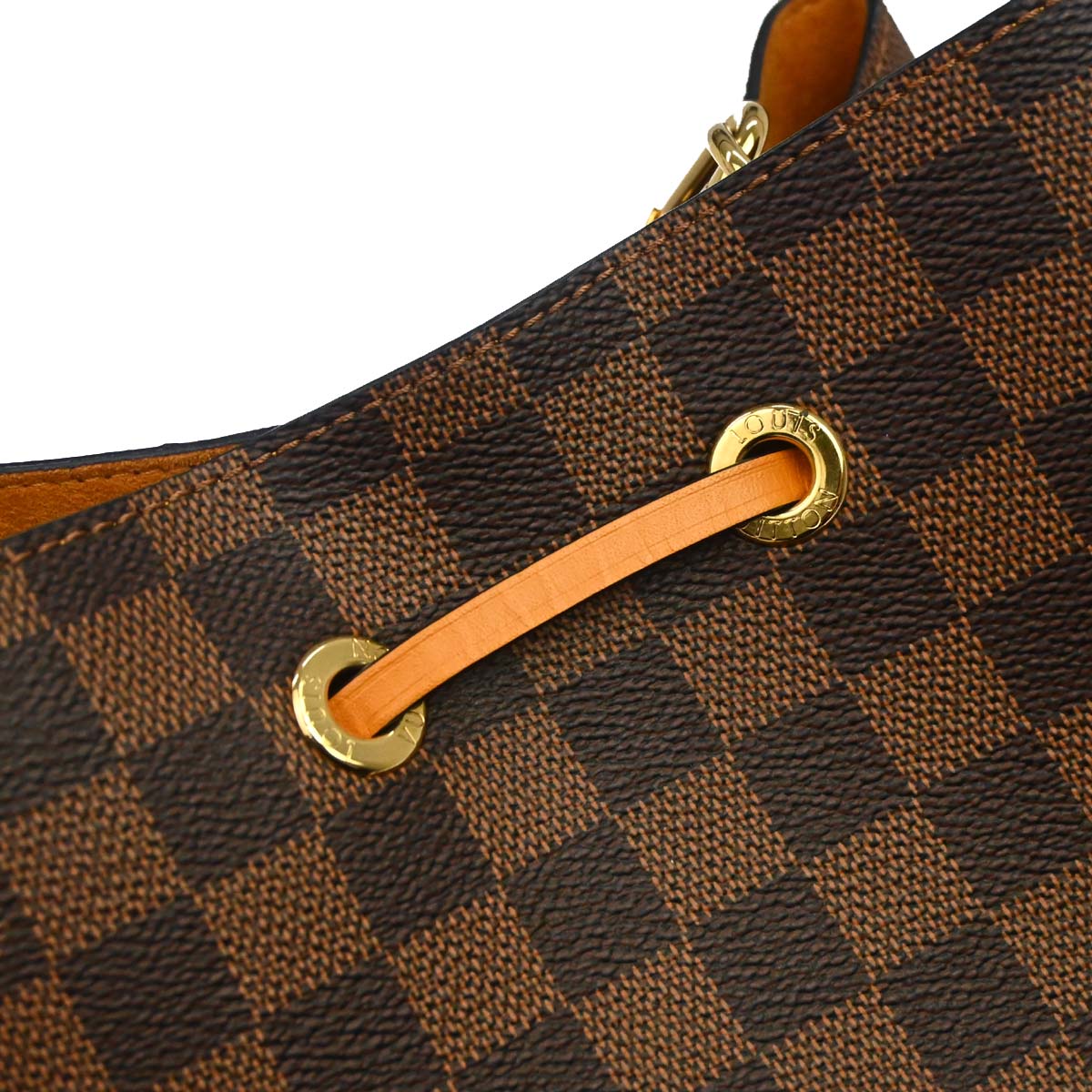 Louis Vuitton Saffron Damier Neo Noe Shoulder Bag N40213
