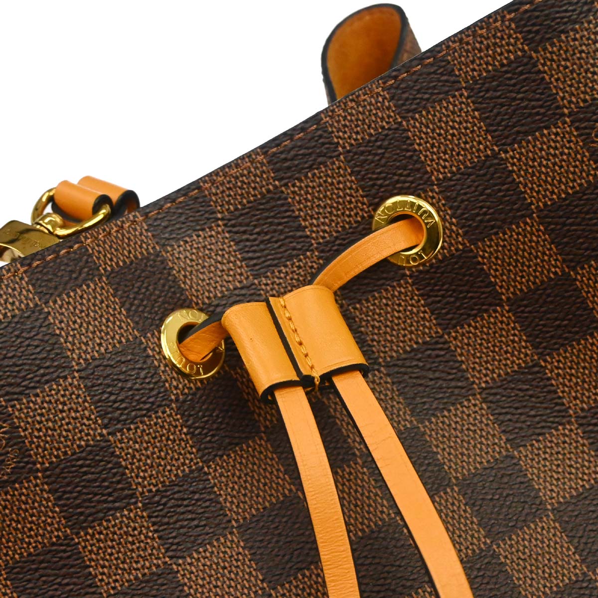 Louis Vuitton Saffron Damier Neo Noe Shoulder Bag N40213