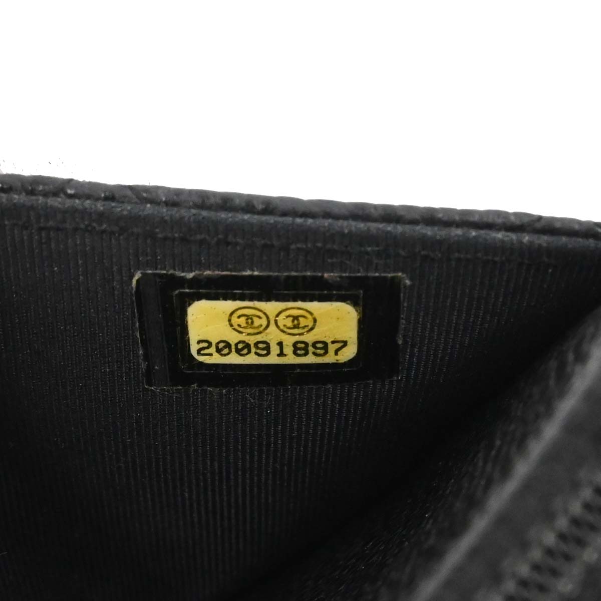 Chanel 2014-2015 Black Caviar Skin Classic WOC Wallet on Chain Bag