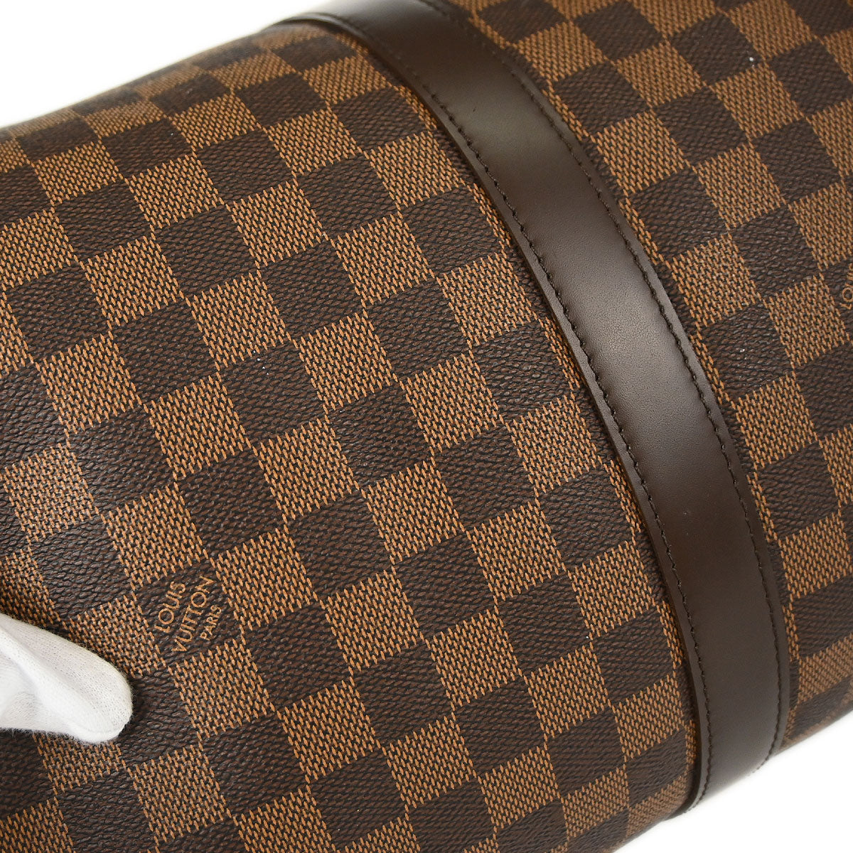 Louis Vuitton Damier Keepall Bandouliere 45 Duffle Bag N41428