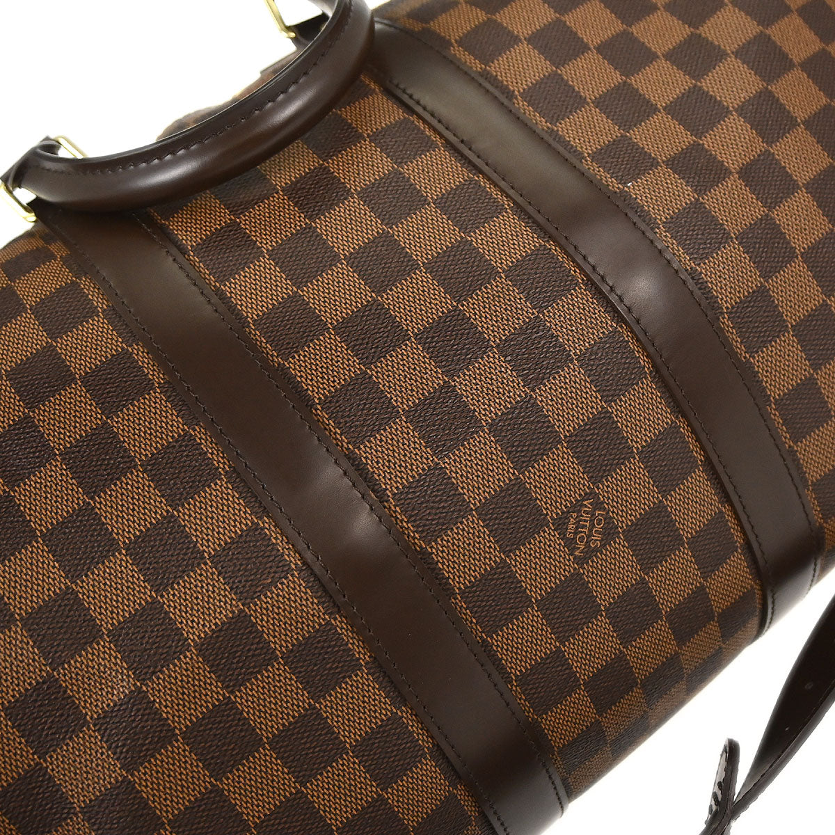 Louis Vuitton Damier Keepall Bandouliere 45 Duffle Bag N41428