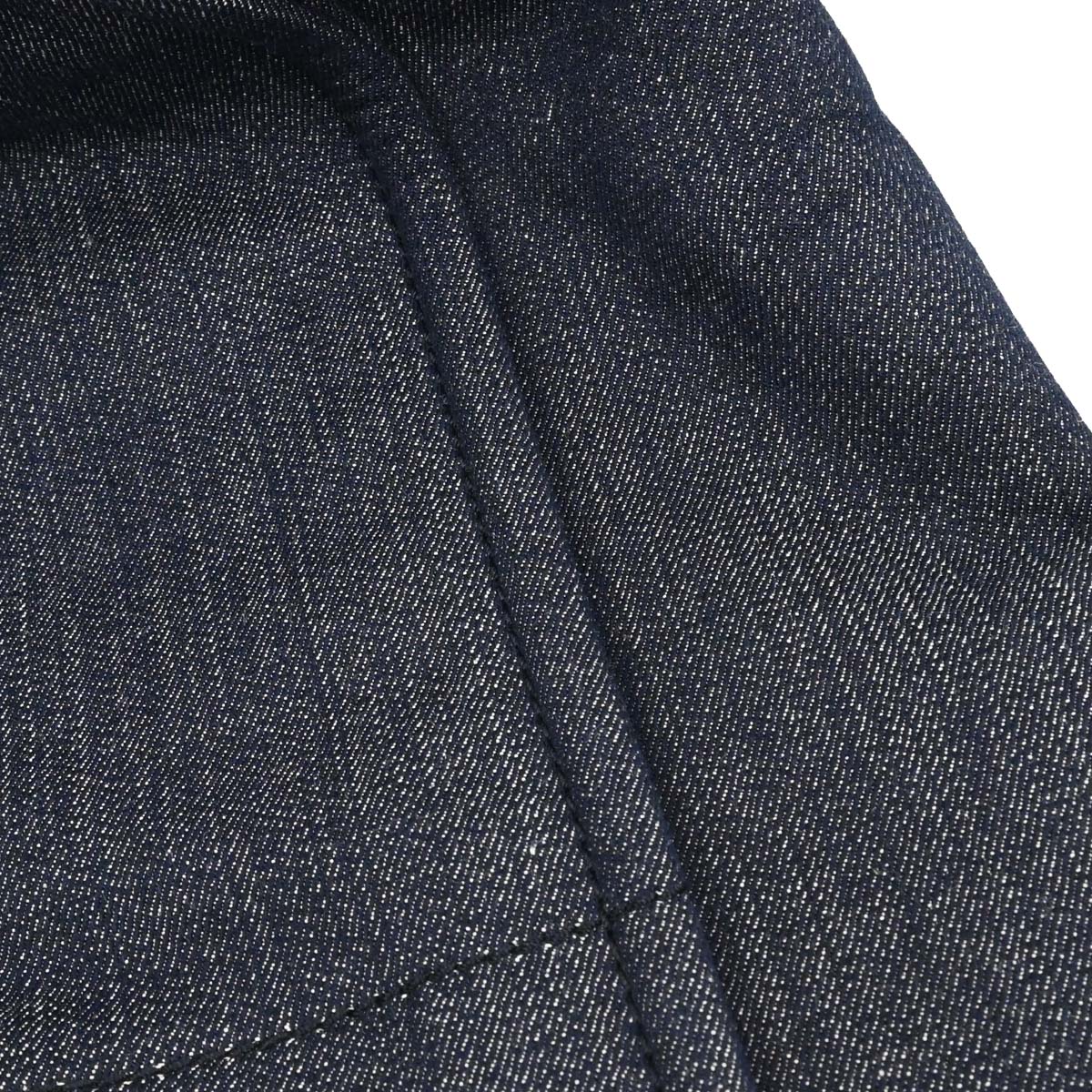 Chanel 2014-2015 Navy Denim Medium Deauville 2way Shoulder Tote Handbag