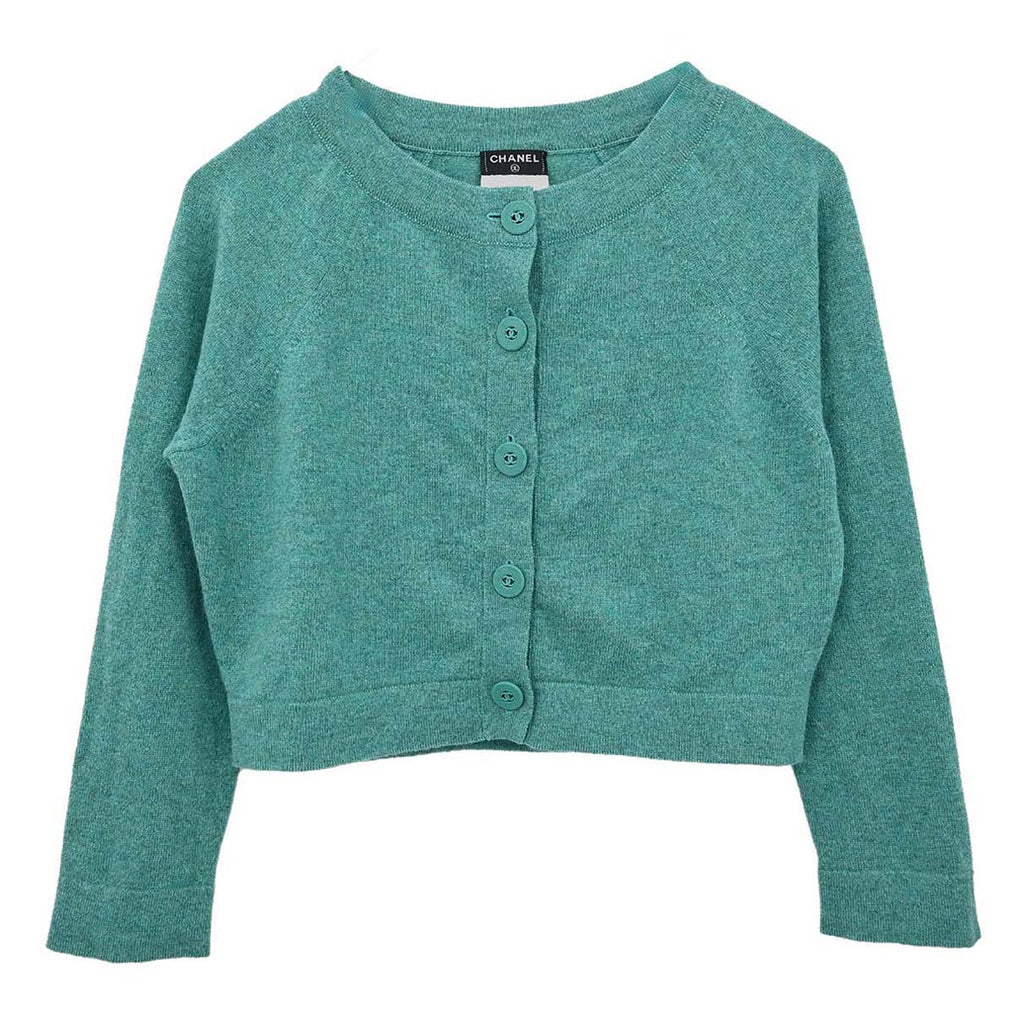 Chanel 2014-2015 Cardigan Green #36