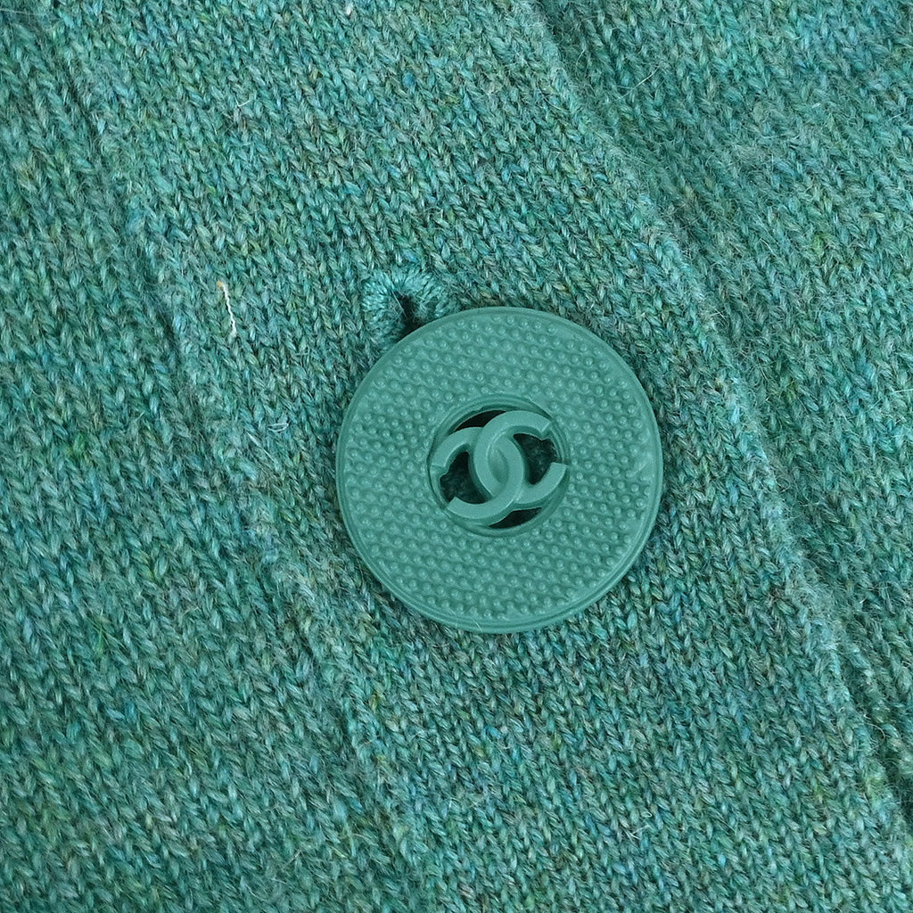 Chanel 2014-2015 Cardigan Green #36