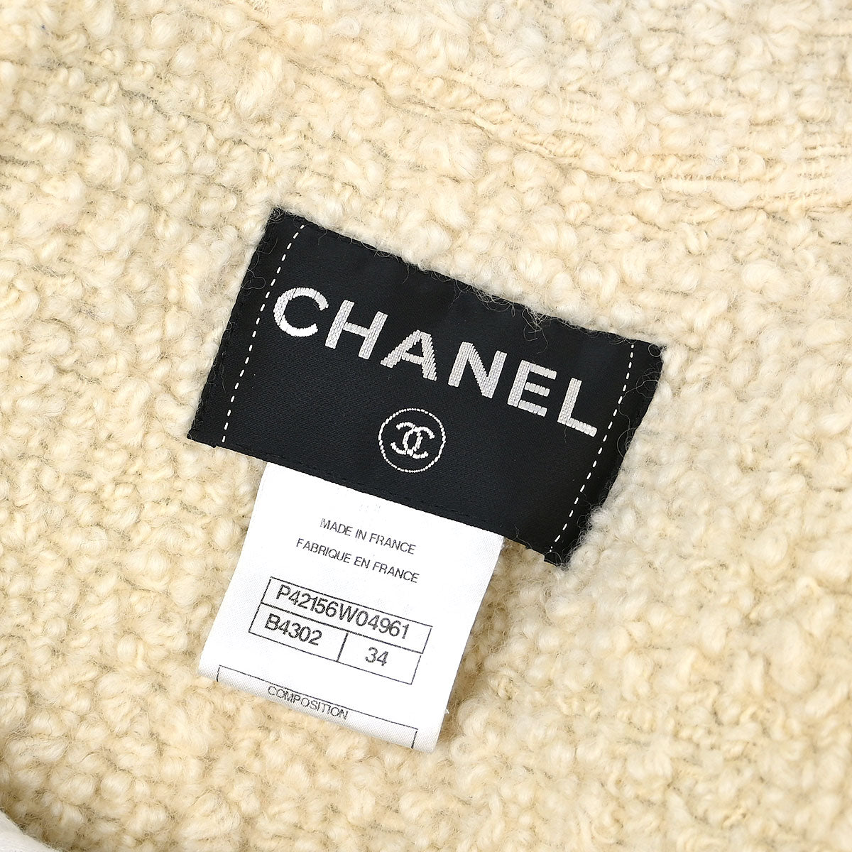 Chanel 2011-2012 Single Breasted Zip Up Jacket Navy #34