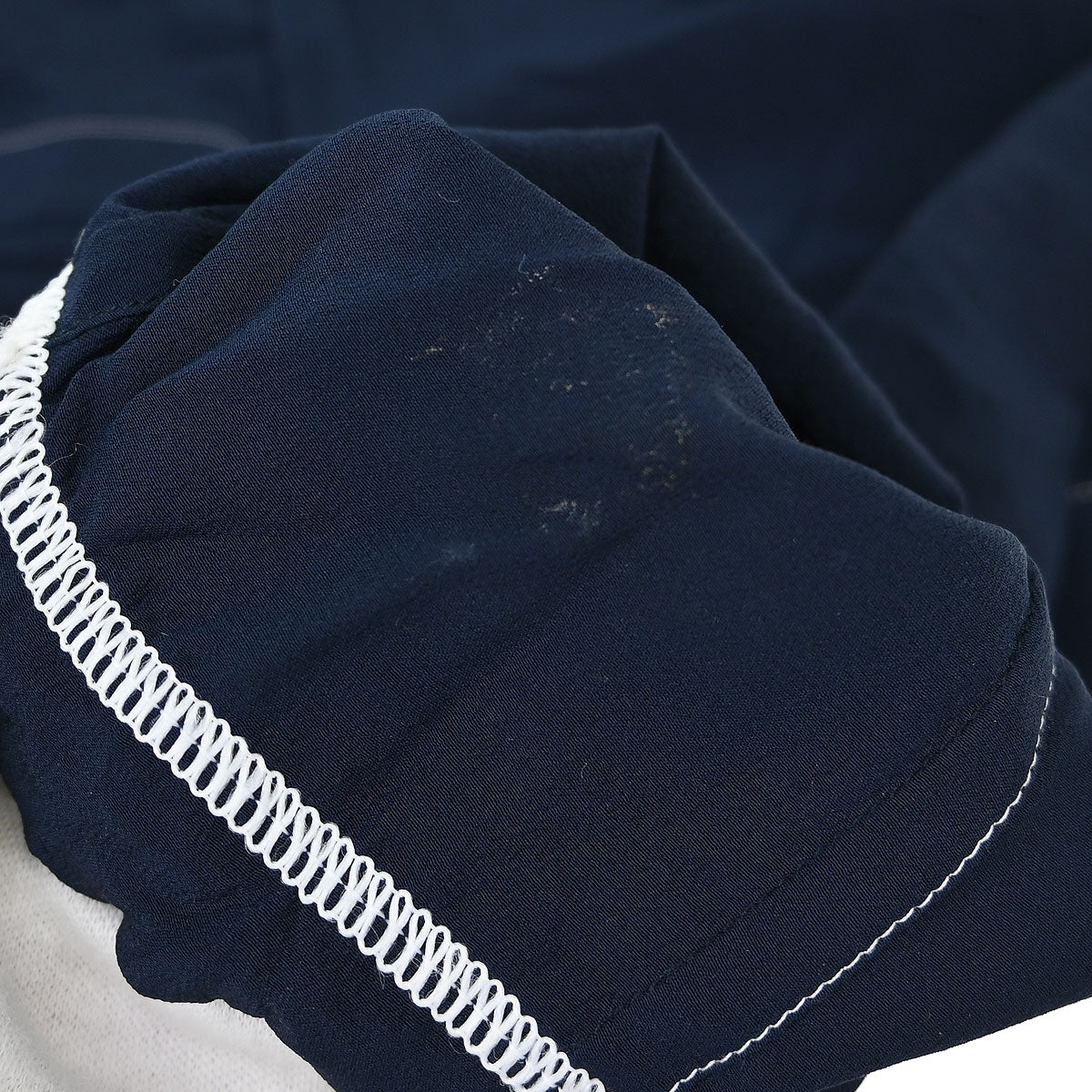 Chanel 2012 Single Breasted Zip Up Jacket Navy #38