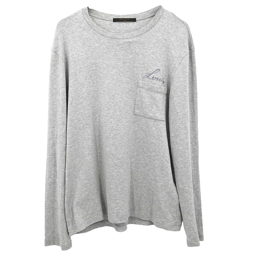 Louis Vuitton 2013 Long Sleeve Top Gray #S