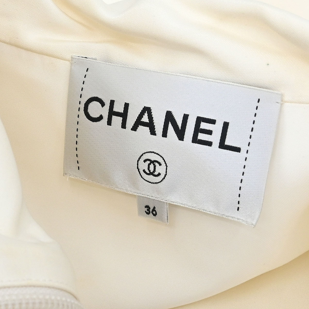 Chanel 2017-2018 Zip Up Jacket White #36