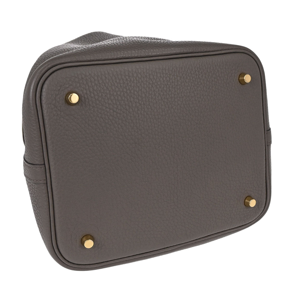 Hermes Etain Taurillon Clemence Picotin Lock 22 MM Handbag