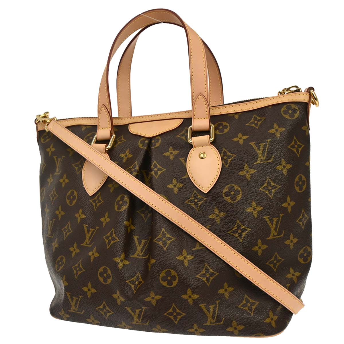 Louis Vuitton Monogram Palermo PM 2way Shoulder Tote Bag M40145