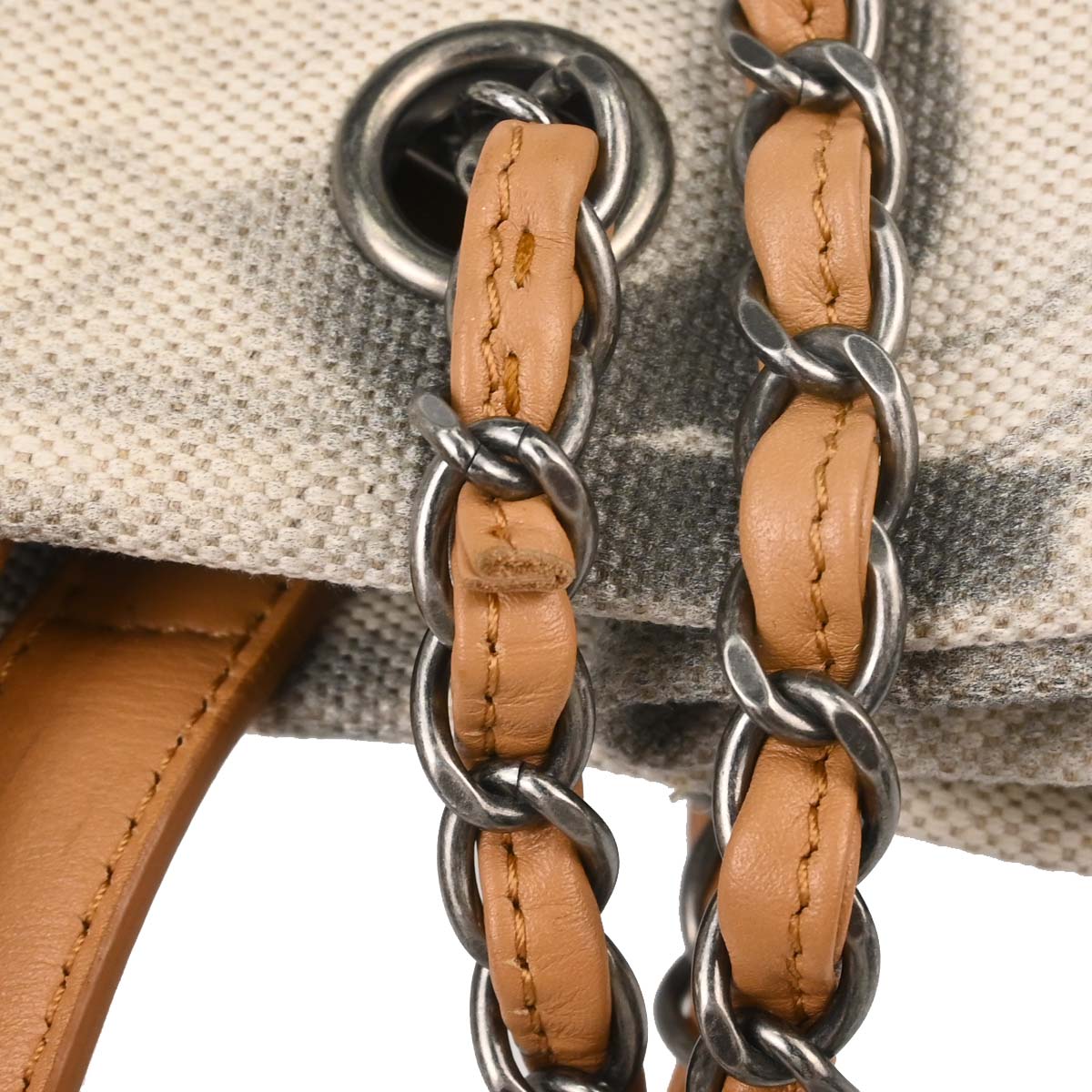 Chanel 2017-2018 Canvas Cruise Coco Perfume Tote Bag
