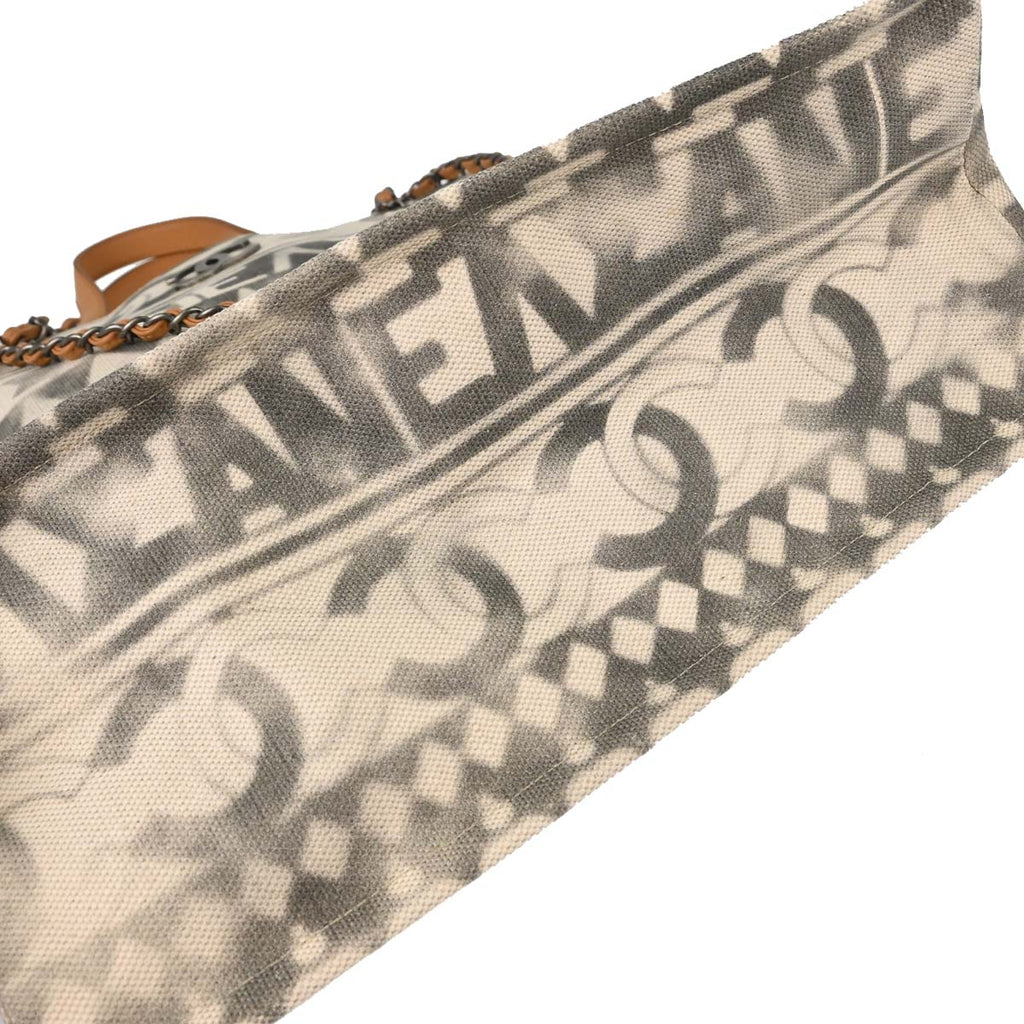 Chanel 2017-2018 Canvas Cruise Coco Perfume Tote Bag