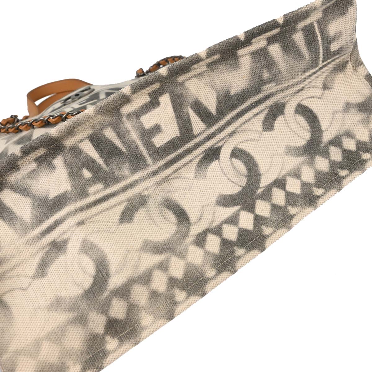 Chanel 2017-2018 Canvas Cruise Coco Perfume Tote Bag