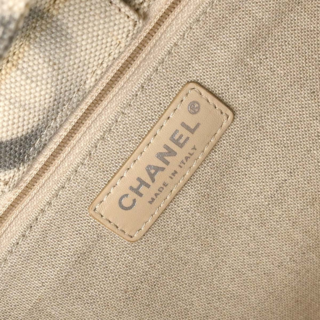 Chanel 2017-2018 Canvas Cruise Coco Perfume Tote Bag