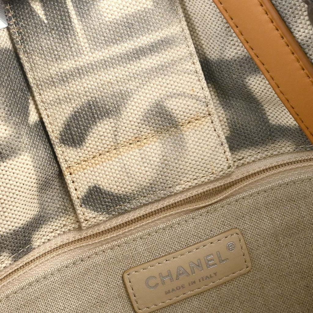Chanel 2017-2018 Canvas Cruise Coco Perfume Tote Bag
