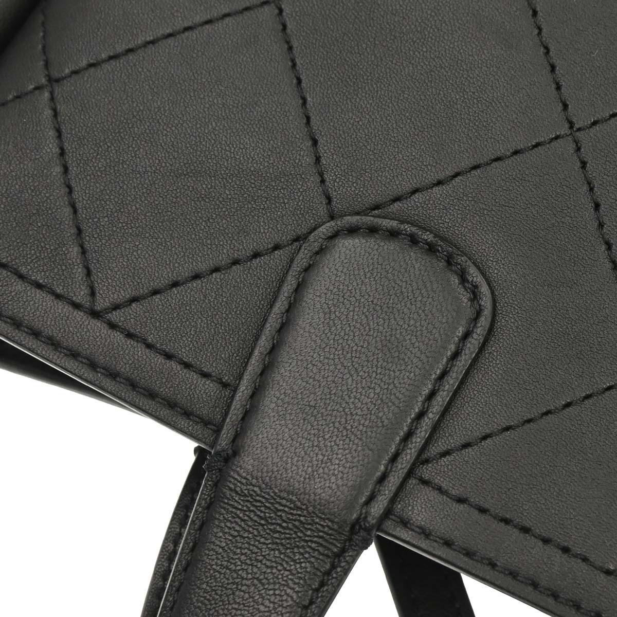 Chanel 2019 Black Calfskin Shopping Tote 2way Shoulder Handbag