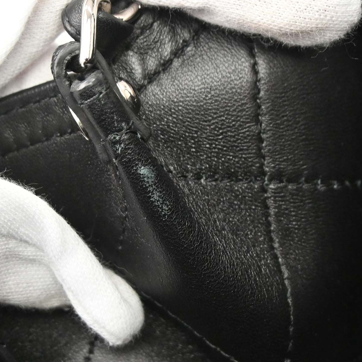 Chanel 2019 Black Calfskin Shopping Tote 2way Shoulder Handbag