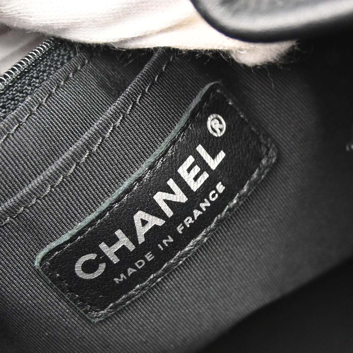 Chanel 2017 Black Deerskin Chevron Urban Spirit 2way Shoulder Handbag