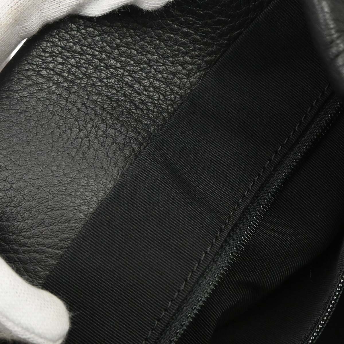 Chanel 2017 Black Deerskin Chevron Urban Spirit 2way Shoulder Handbag
