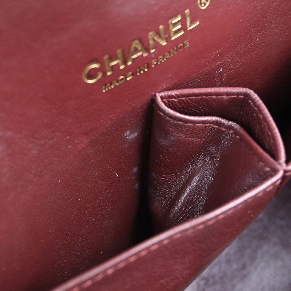 Chanel 2011 Black Lambskin Medium Classic Double Flap Shoulder Bag