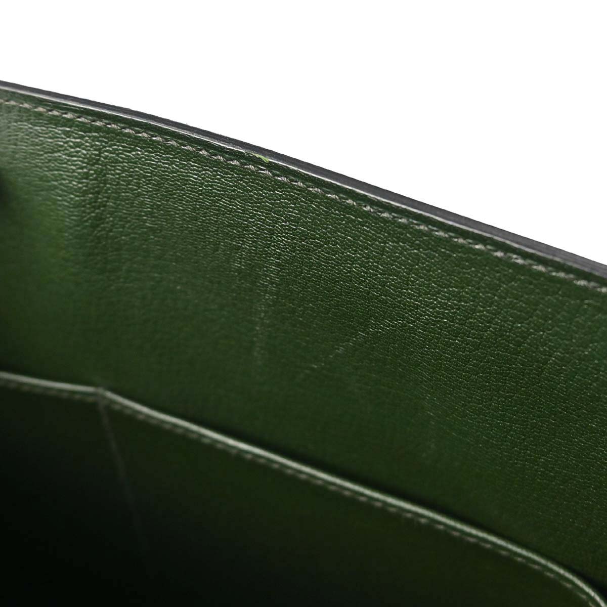 Hermes Vert Anglais Epsom Kelly 32 Sellier 2way Shoulder Handbag