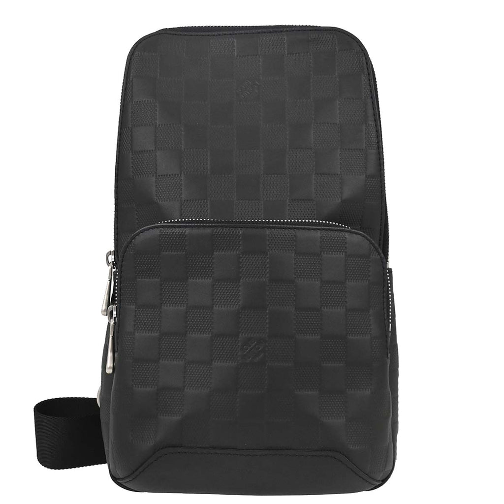 Louis Vuitton 2019 Black Damier Infini Avenue Sling Bag N41720