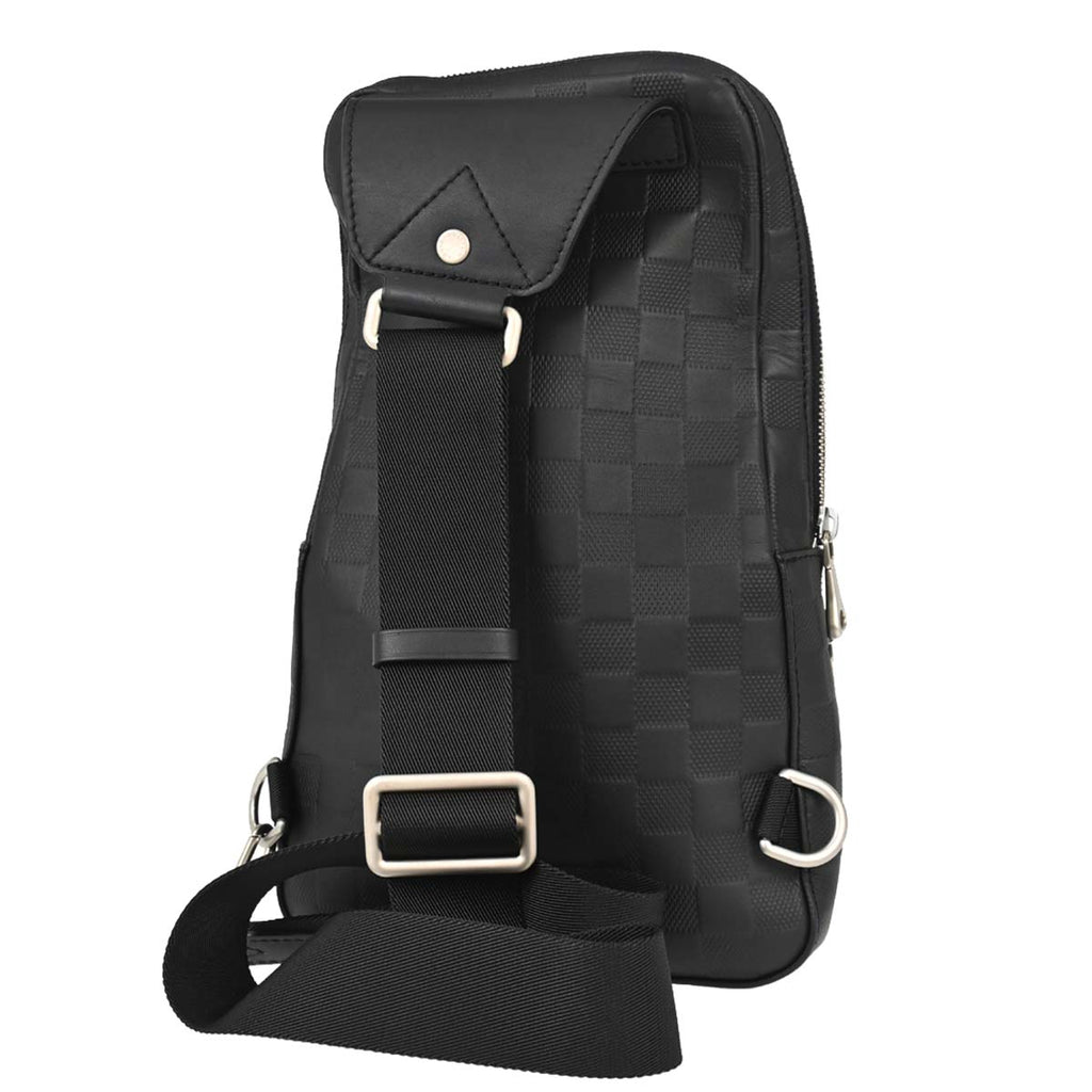 Louis Vuitton 2019 Black Damier Infini Avenue Sling Bag N41720