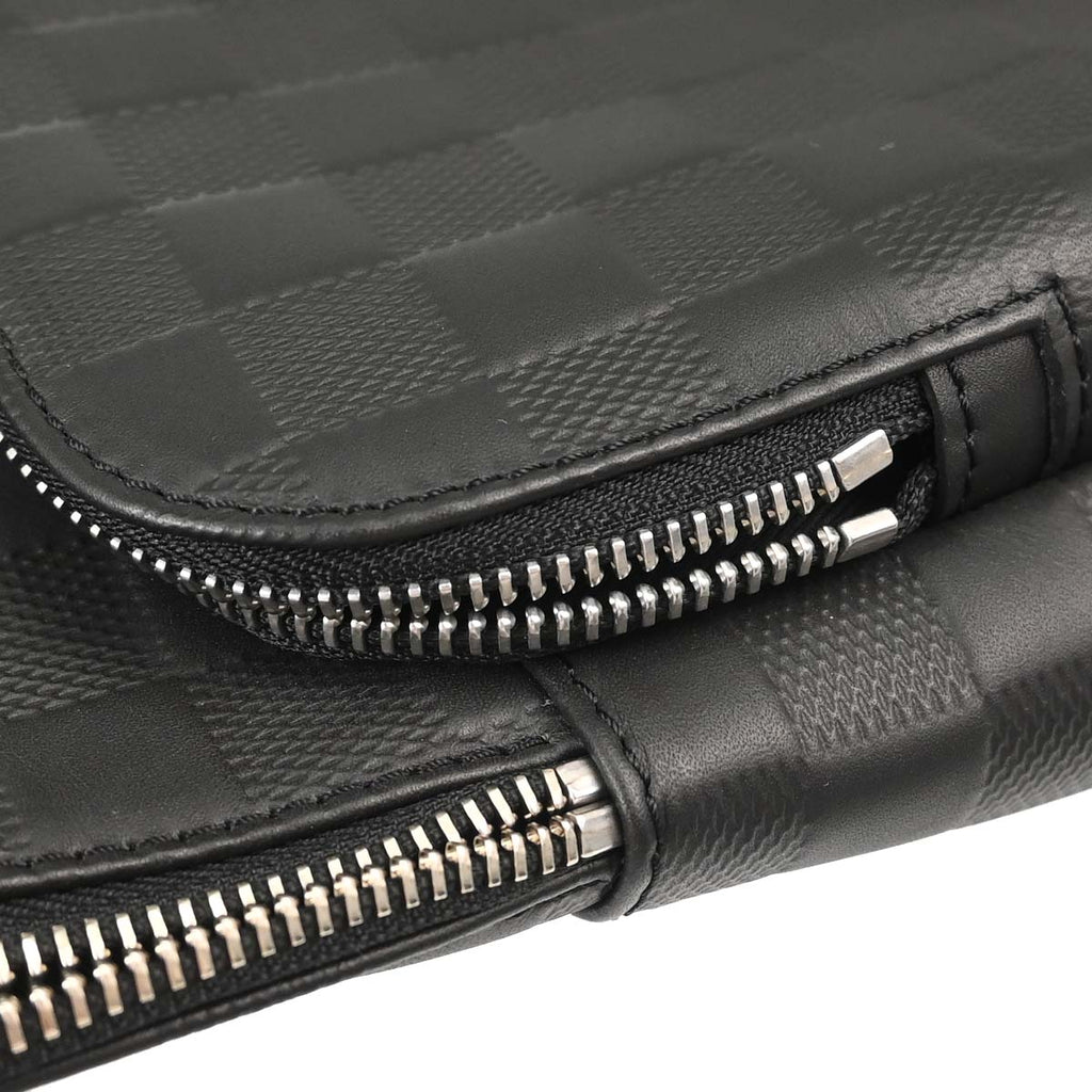 Louis Vuitton 2019 Black Damier Infini Avenue Sling Bag N41720