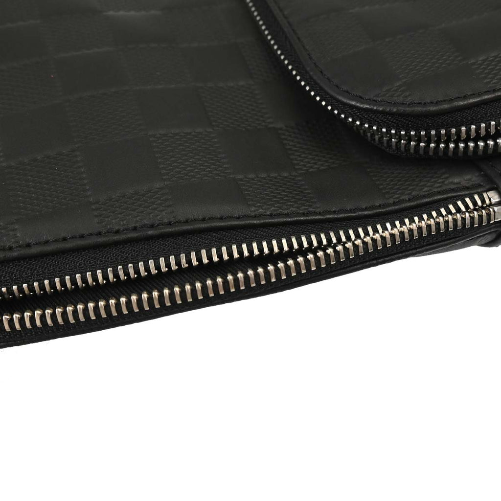Louis Vuitton 2019 Black Damier Infini Avenue Sling Bag N41720