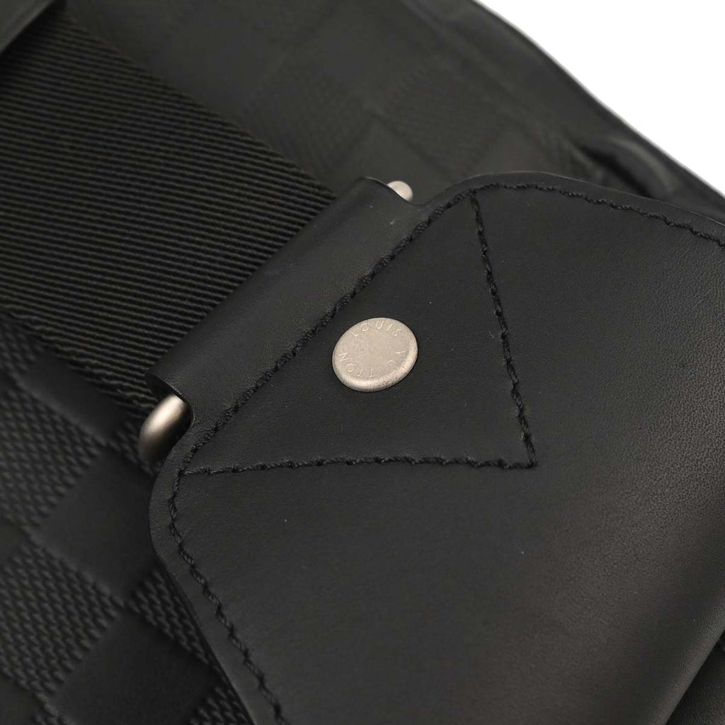 Louis Vuitton 2019 Black Damier Infini Avenue Sling Bag N41720