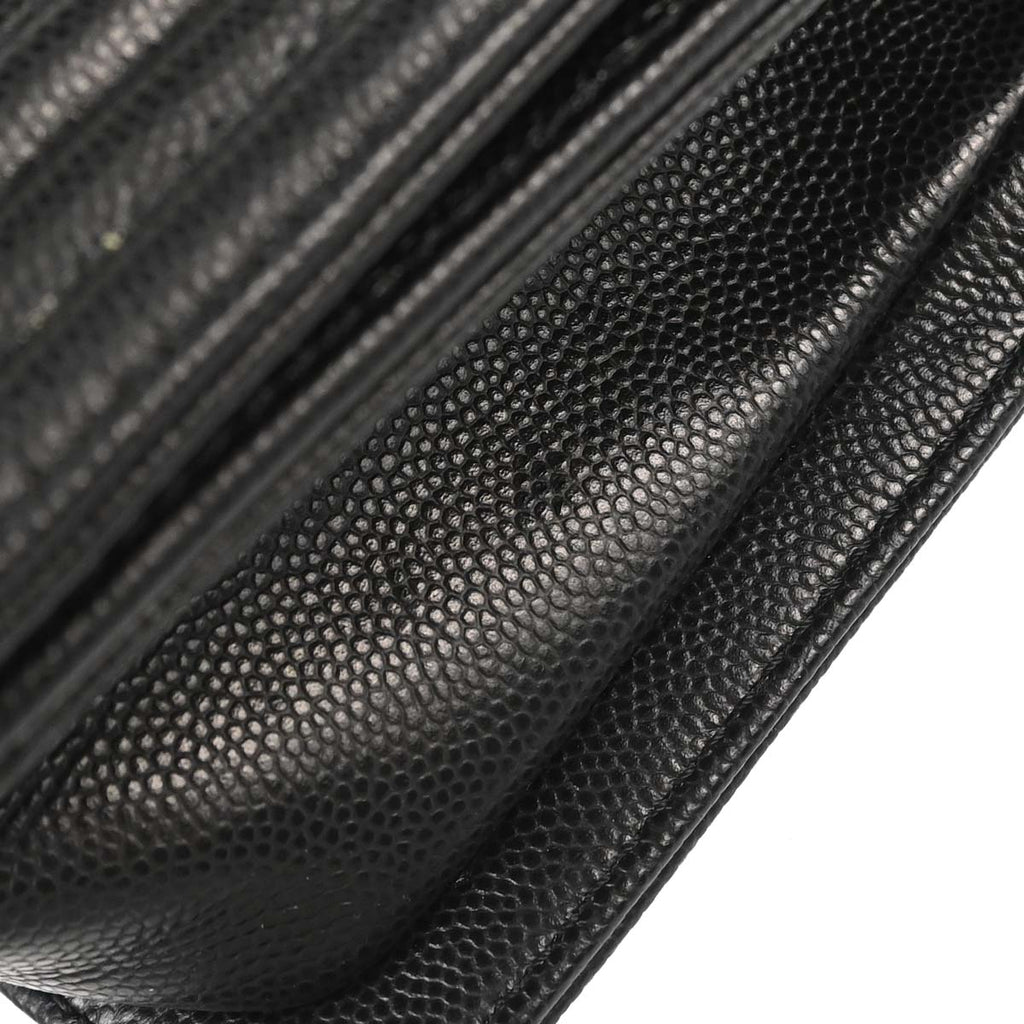 Boy Chanel 2019 Black Caviar Skin Small Chain Shoulder Bag