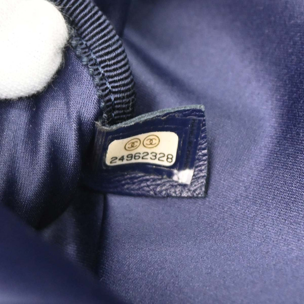 Chanel 2017-2018 Navy Tweed Nylon Sequins Astronaut Essentials Backpack