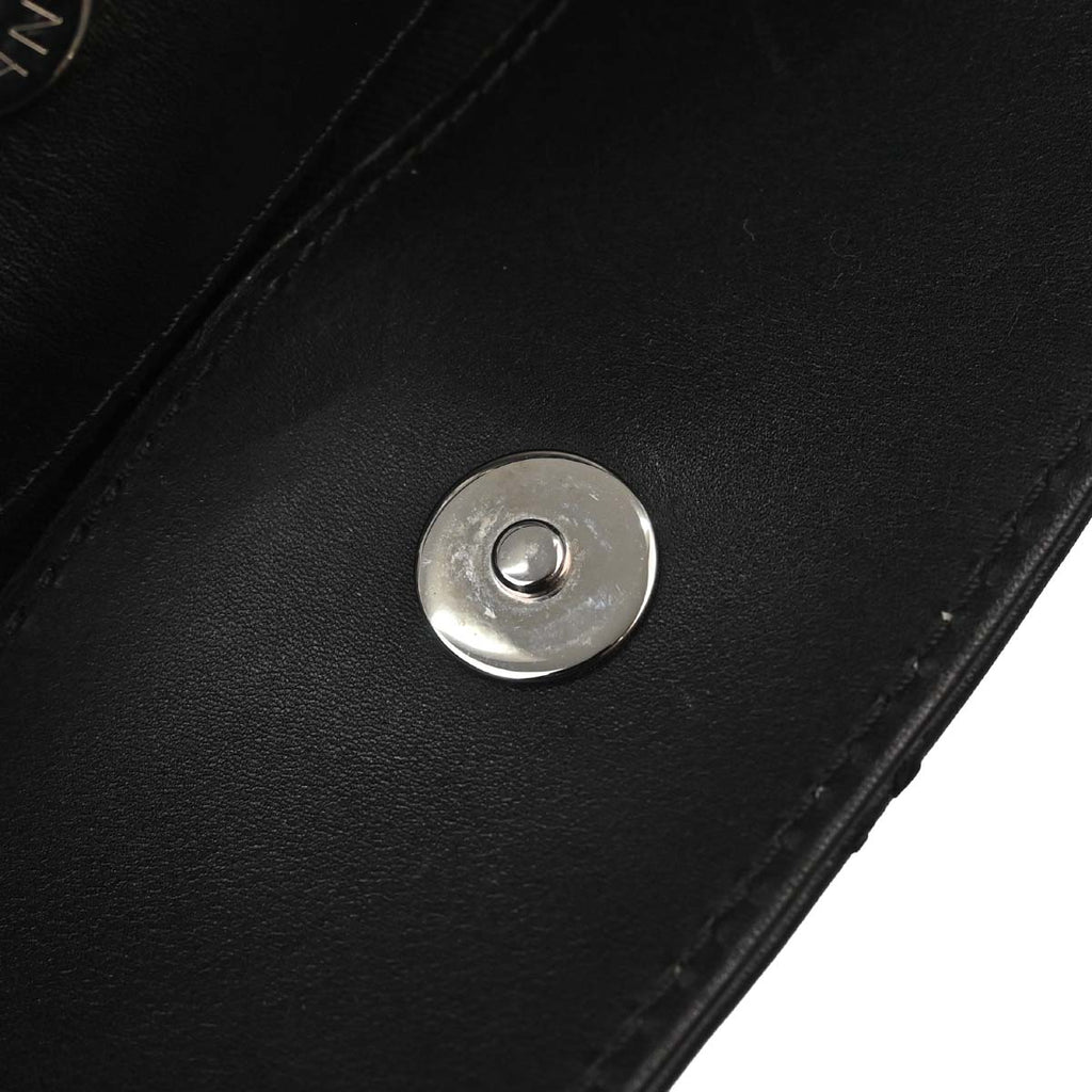 Chanel 2013-2014 Black Lambskin Hamptons Tote Handbag