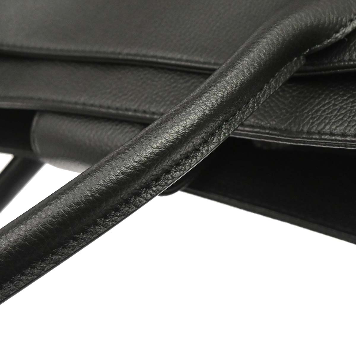Chanel 2012-2013 Black Calfskin Executive Cerf 2way Shoulder Tote Bag