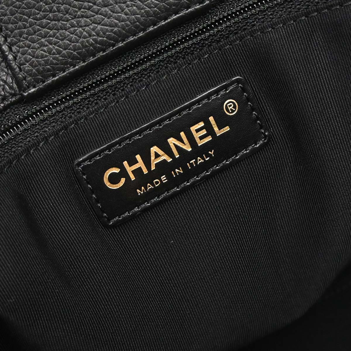 Chanel 2012-2013 Black Calfskin Executive Cerf 2way Shoulder Tote Bag