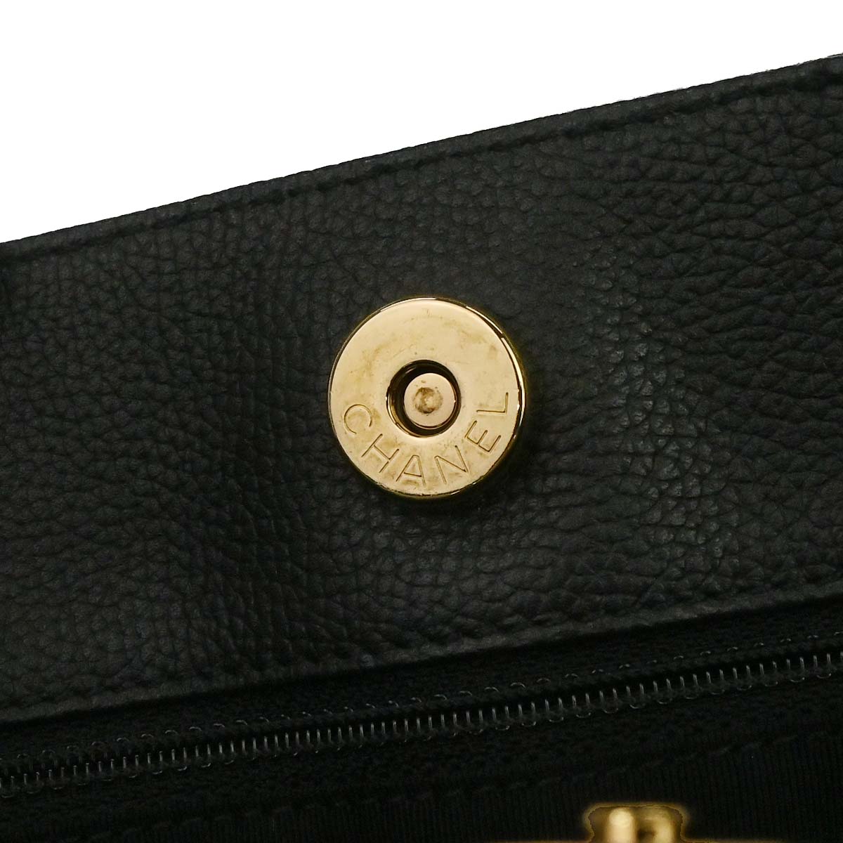 Chanel 2012-2013 Black Calfskin Executive Cerf 2way Shoulder Tote Bag