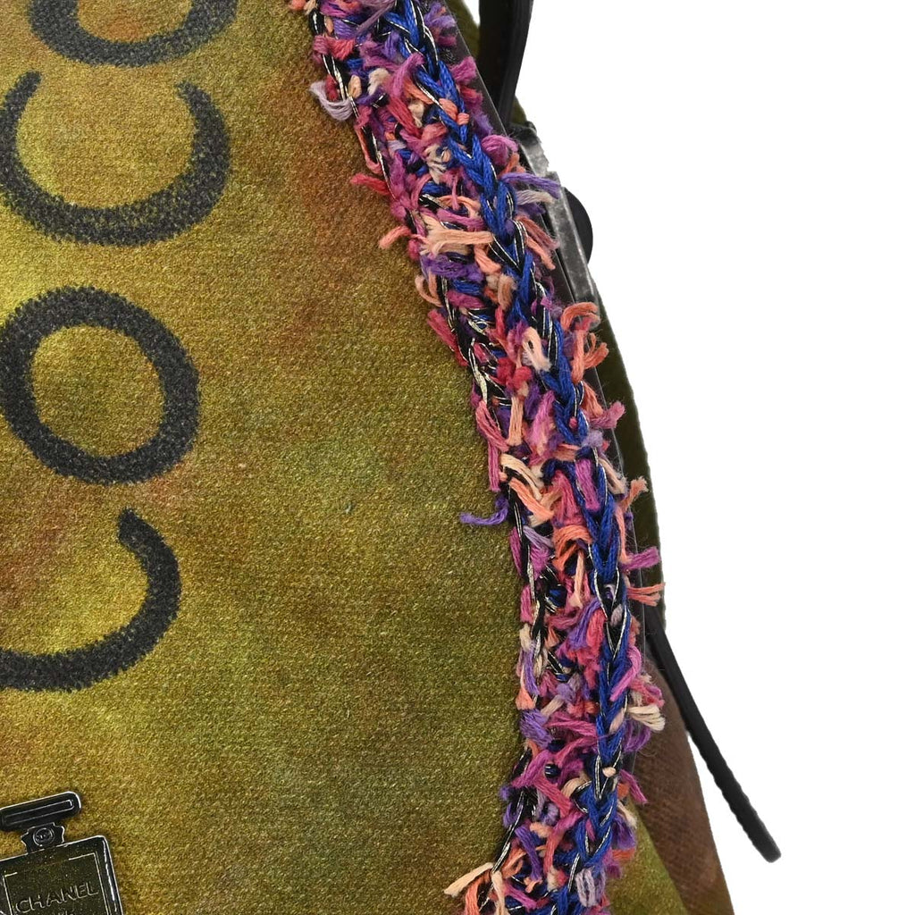 Chanel 2014-2015 Graffiti On The Pavements Shoulder Bag