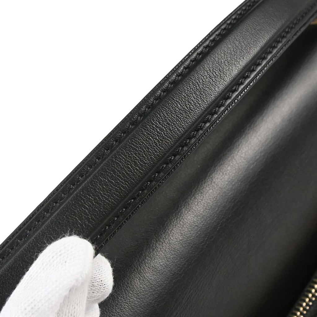 Chanel Black Calfskin Coco Curve 2way Shoulder Handbag
