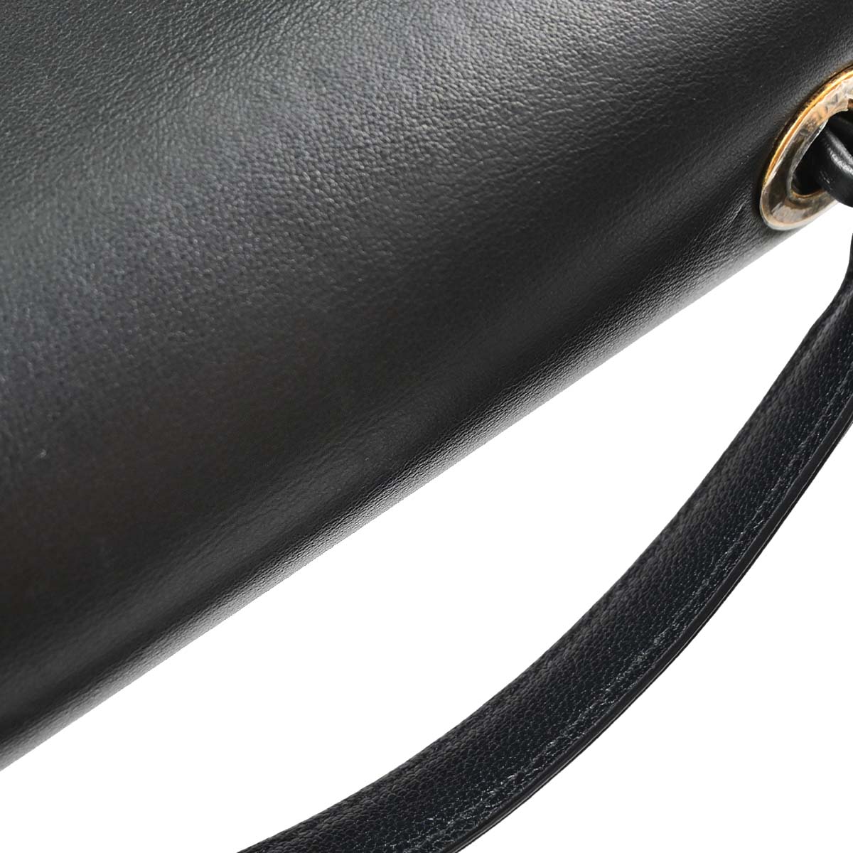 Chanel Black Calfskin Coco Curve 2way Shoulder Handbag