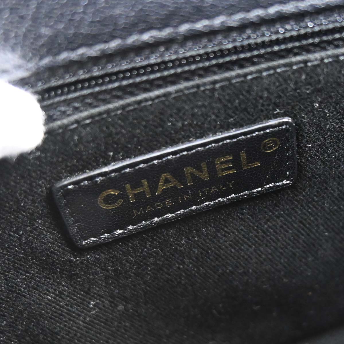 Chanel Black Calfskin Coco Curve 2way Shoulder Handbag