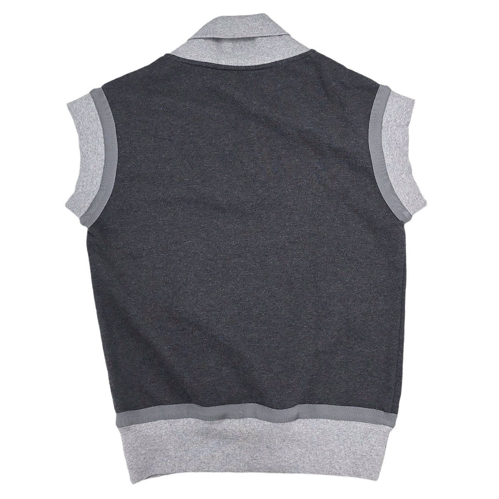 Chanel 2010 Short Sleeve Sweater Top Gray #36