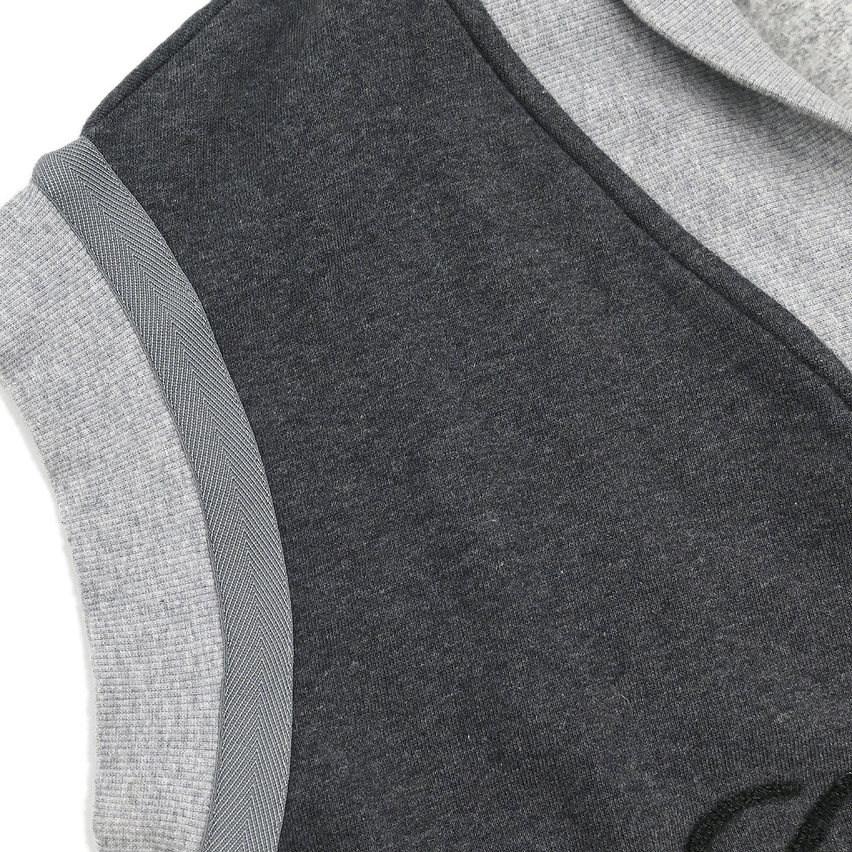 Chanel 2010 Short Sleeve Sweater Top Gray #36