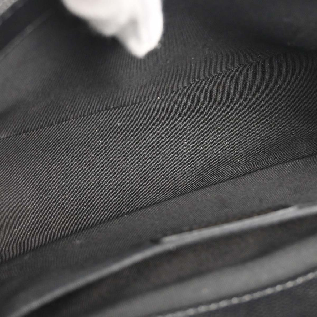 Boy Chanel Black Caviar Skin Medium Chain Shoulder Bag