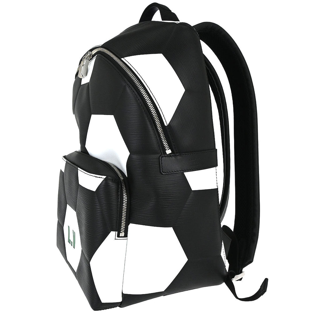 Louis Vuitton Black White Epi Apollo Backpack M52186