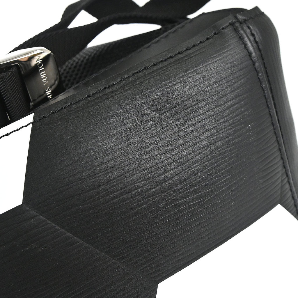 Louis Vuitton Black White Epi Apollo Backpack M52186
