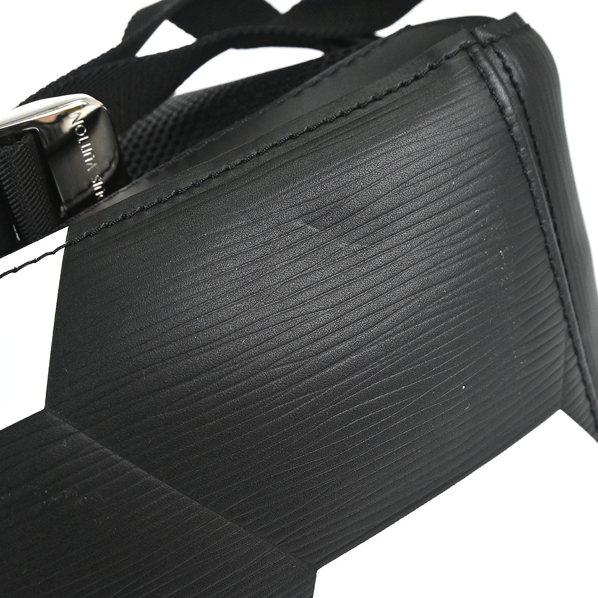 Louis Vuitton Black White Epi Apollo Backpack M52186