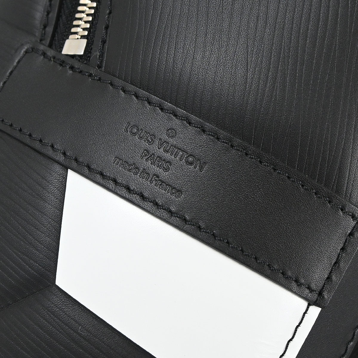 Louis Vuitton Black White Epi Apollo Backpack M52186