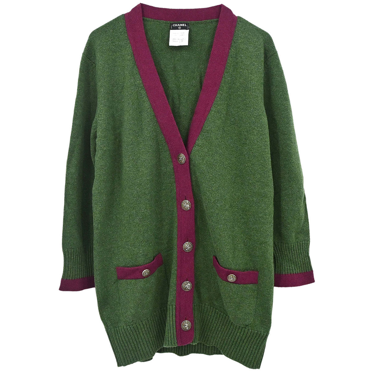Chanel 2013-2014 Cardigan Green #42